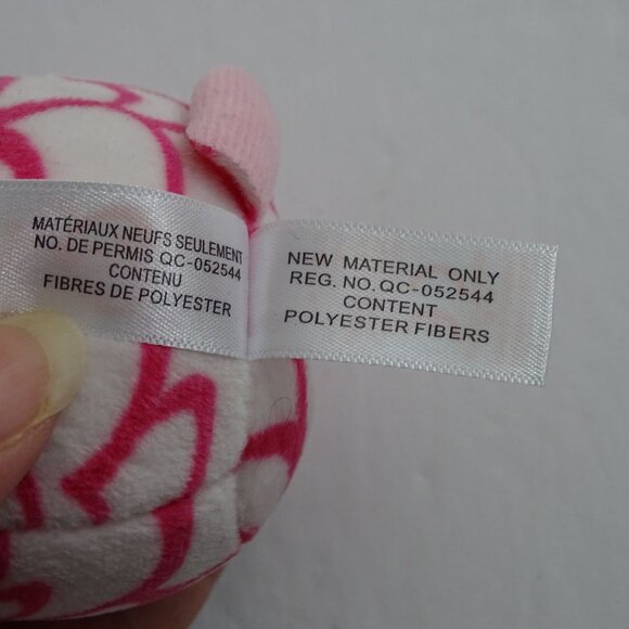 Ty Squishy Beanie Pinky Owl Plush Keychain Clip Stuffed Animal Plush Soft Toy 3" - Picture 5 of 11